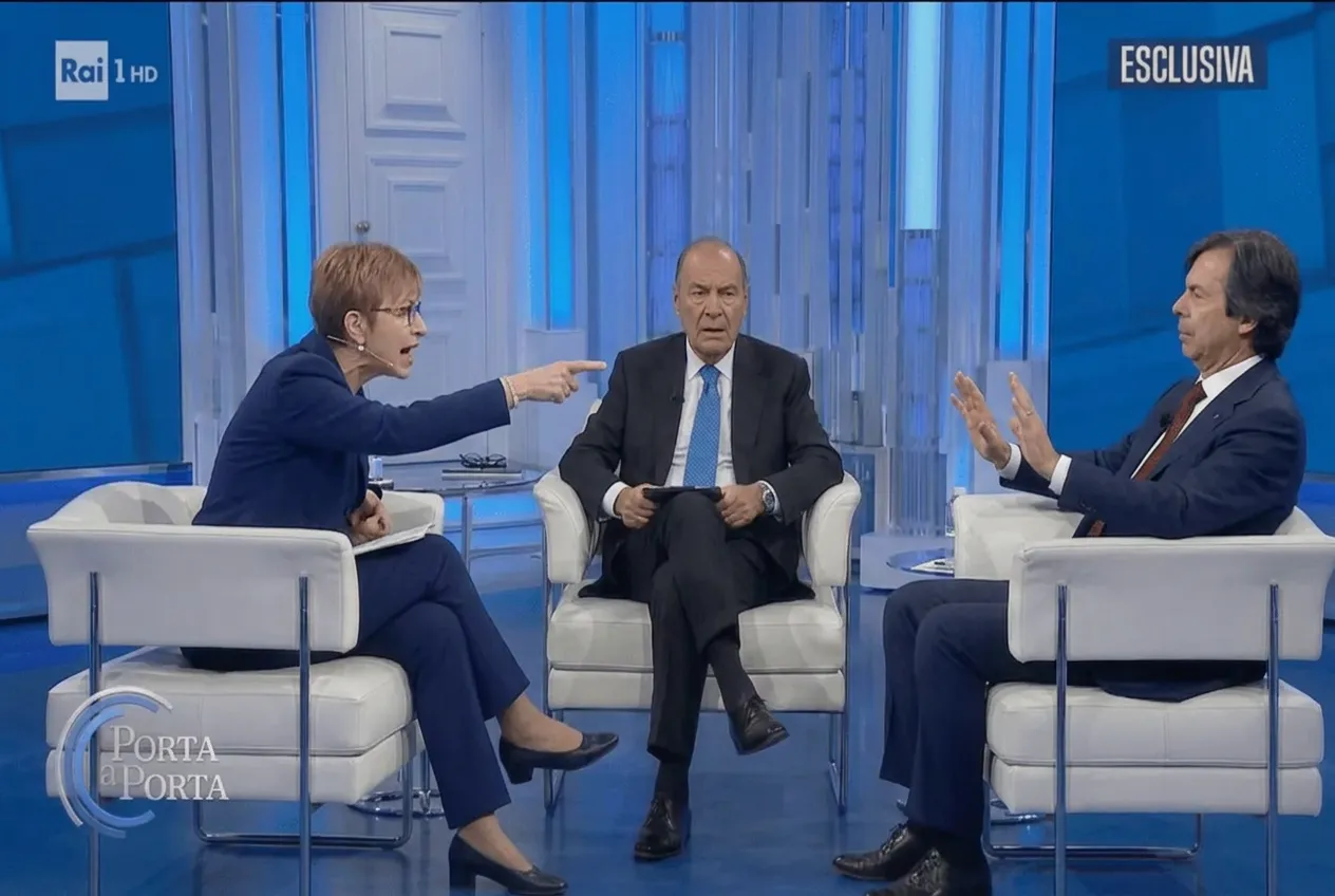 Milena Gabanelli a Porta a Porta
